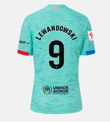 Maillot de foot Barcelona Robert Lewandowski #9 Troisième 2023-24 Manches Courte